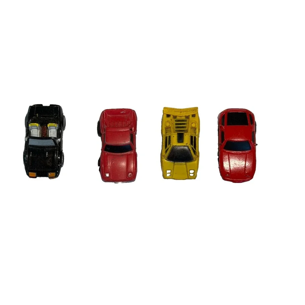 Vintage 1980s Funrise Mini Cars Lot Micro Machines Style Sports Cars
